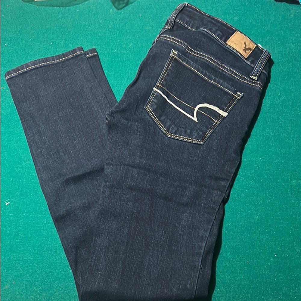 Women's Dark Blue Jeans